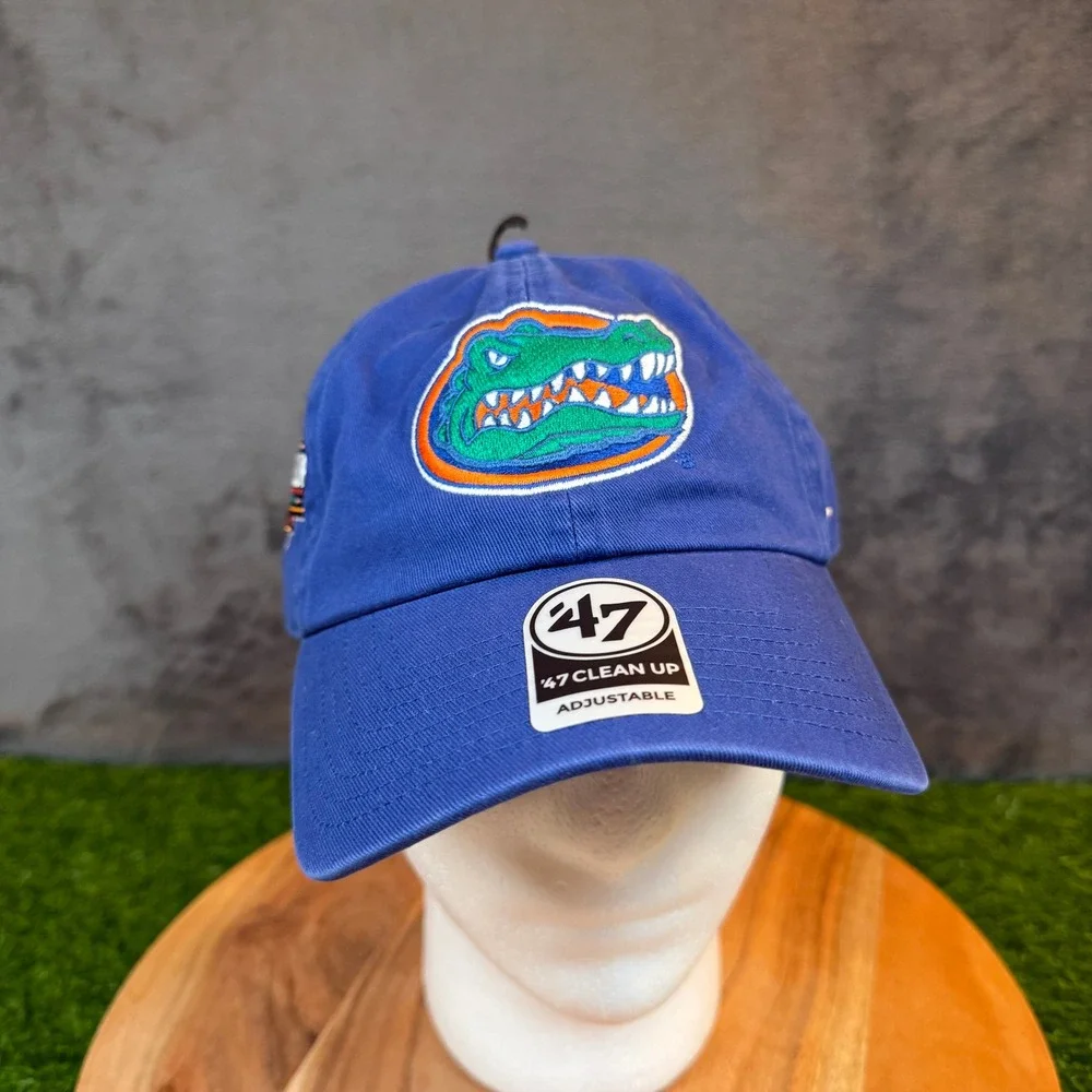 Florida Gators 47 Brand Clean Up Hat Blue 2025 Final Four‎ San Antonio OSFA Mens